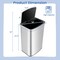 Costway 13.2 Gallon Step Trash Can Stainless Steel Airtight Garbage Bin for Home Kitchen